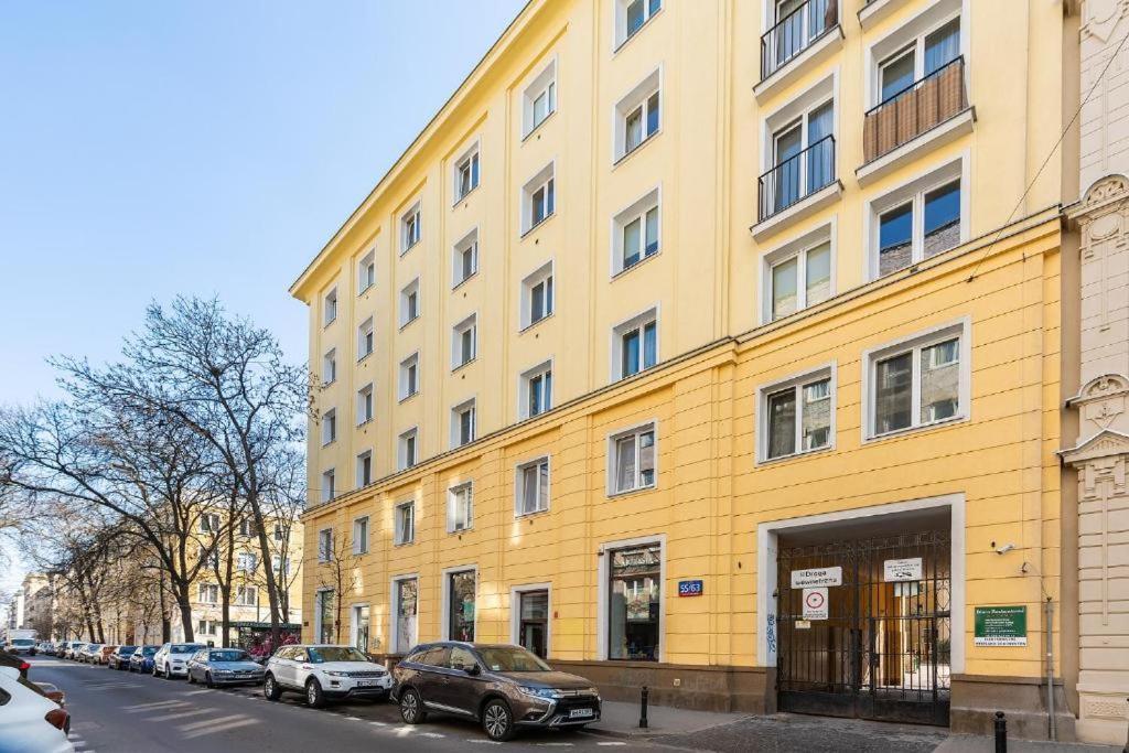 Wilcza 55 Prywatne Mieszkanie Z Oddzielna Sypialnia W Centrum 400M Od Dworca Centralnego Samodzielne Zameldowanie! Self Check-In System! Varsóvia Exterior foto